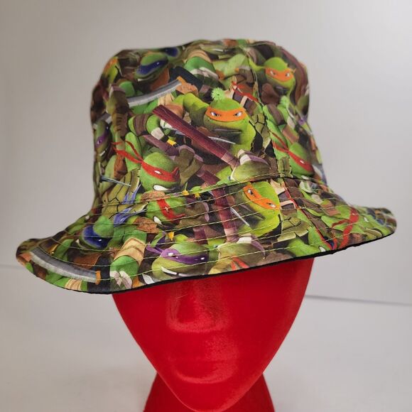 Nickelodeon Other - Nickelodeon Teenage Mutant Ninja Turtles Kids Bucket Hat Target Sun Cap OS 2015